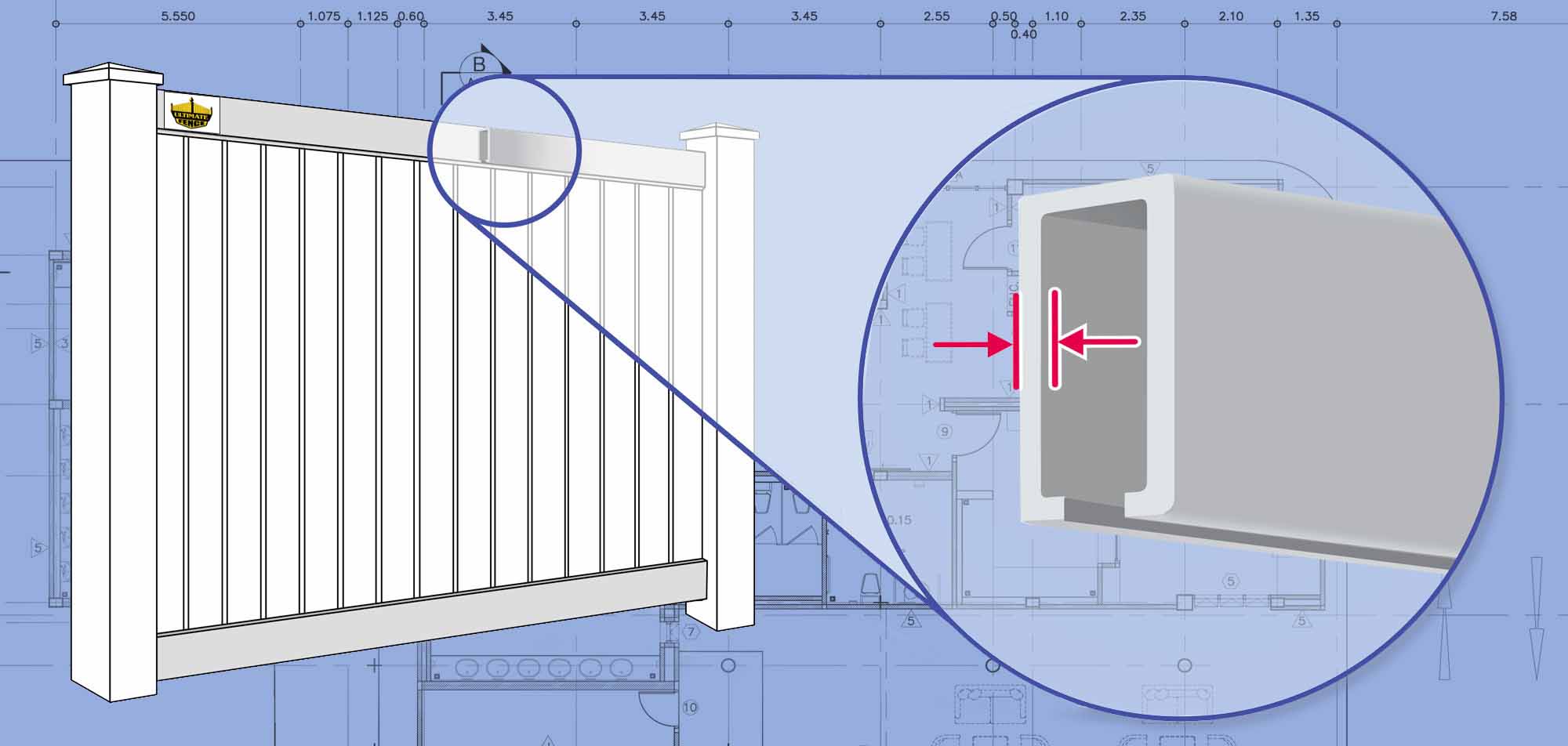 Derry, New Hampshire vinyl fence contractor