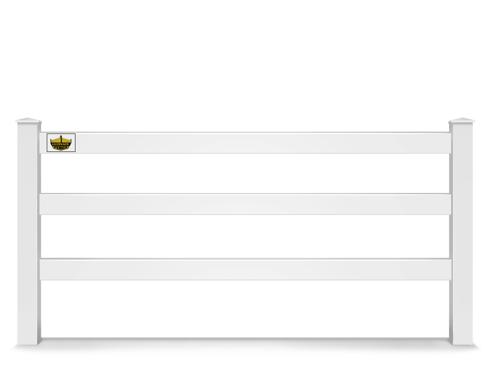 Ranch Rail Vinyl Fence
