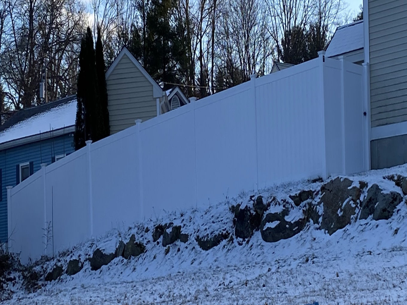 Manchester New Hampshire Fence Project Photo