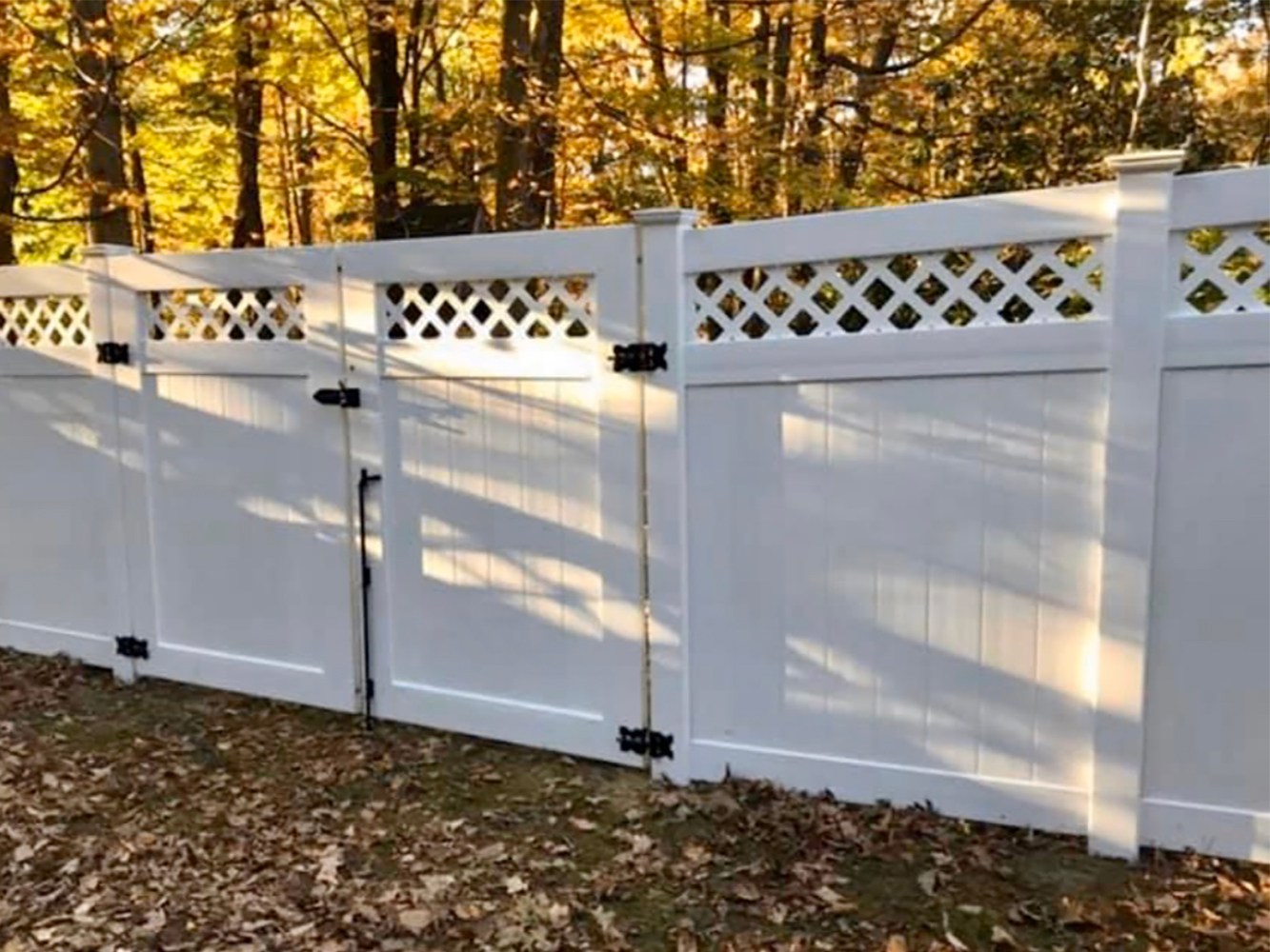 Boxford MA Vinyl Fences