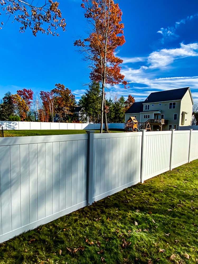 Types of fences we install in Chelmsford MA