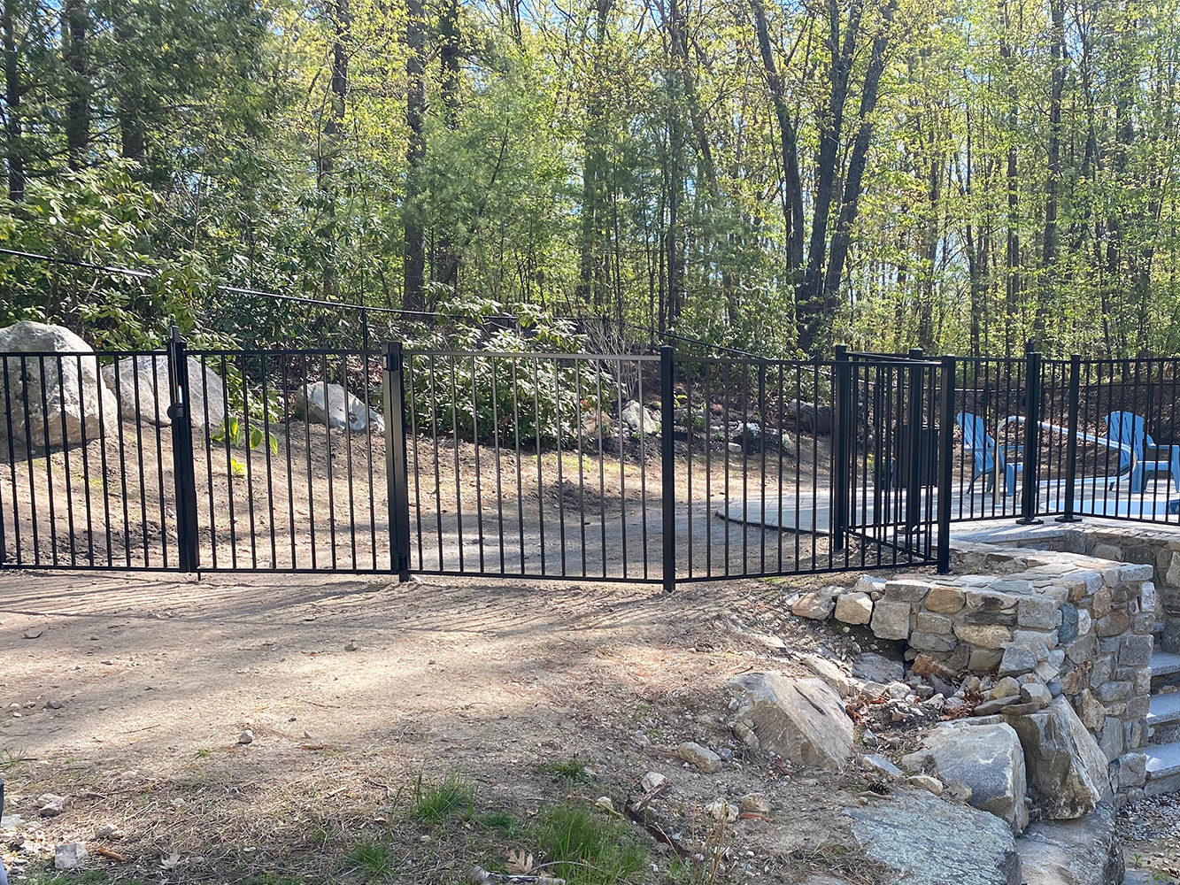 Salem New Hampshire Fence Project Photo